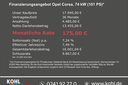 Opel Corsa Gebrauchtwagen