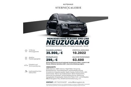 Mercedes-Benz GLB 220 Gebrauchtwagen