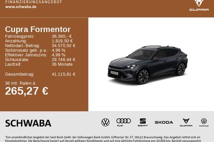 Cupra Formentor Gebrauchtwagen