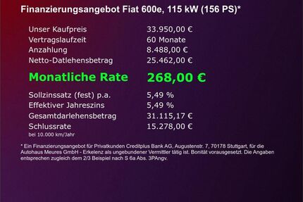 Fiat 600e Gebrauchtwagen