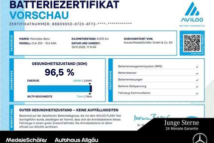 Mercedes-Benz CLA 250 Gebrauchtwagen