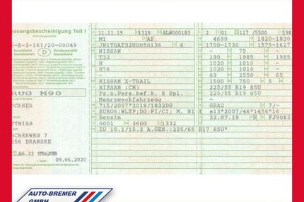 Nissan X-Trail Gebrauchtwagen