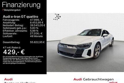 Audi e-tron GT Gebrauchtwagen