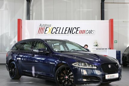 Jaguar XF SPORTBRAKE 3.0 V6 Diesel S / BLUE & BEIGE Gebrauchtwagen