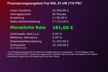 Fiat 600 Gebrauchtwagen