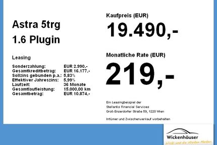 Opel Astra Gebrauchtwagen