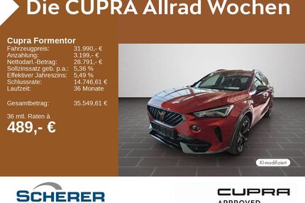 Cupra Formentor Gebrauchtwagen