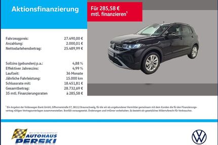 VW T-Cross Gebrauchtwagen