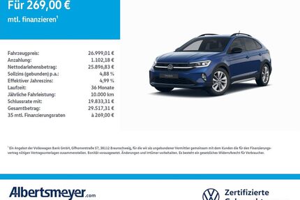 VW Taigo Gebrauchtwagen