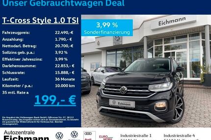 VW T-Cross Gebrauchtwagen