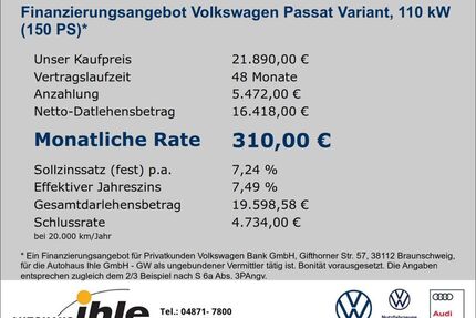 VW Passat Variant Gebrauchtwagen