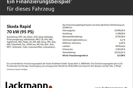 Skoda Rapid Gebrauchtwagen