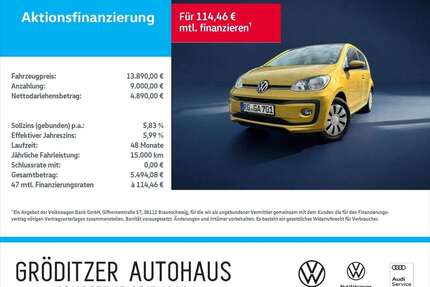 VW up! Gebrauchtwagen