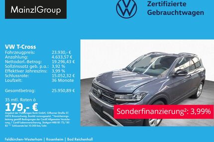 VW T-Cross Gebrauchtwagen