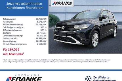 VW T-Cross Gebrauchtwagen