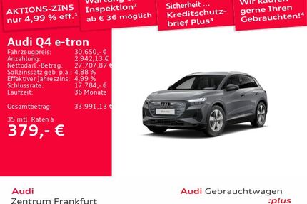 Audi Q4 e-tron Gebrauchtwagen