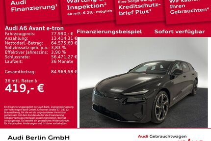 Audi A6 e-tron Gebrauchtwagen