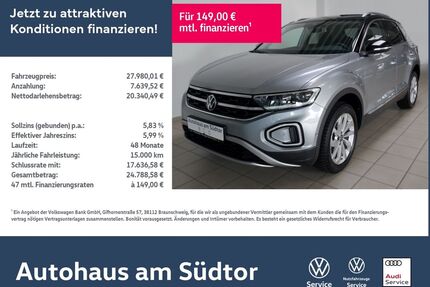 VW T-Roc Gebrauchtwagen