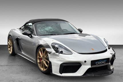 Porsche 718 Boxster Spyder Chrono Schalen PASM Approved Gebrauchtwagen