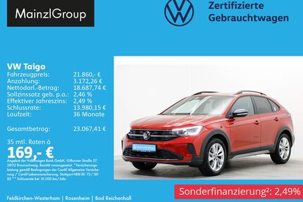 VW Taigo Gebrauchtwagen