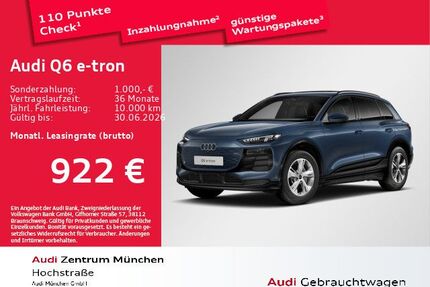 Audi Q6 e-tron Gebrauchtwagen