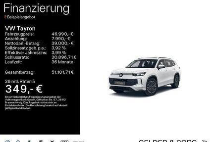 VW Tayron Gebrauchtwagen