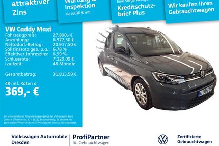 VW Caddy Maxi Gebrauchtwagen