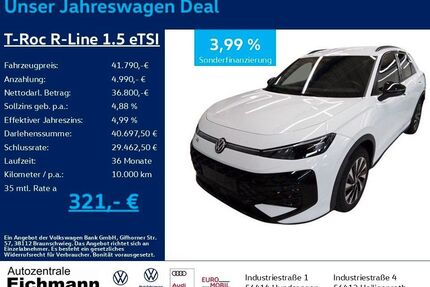 VW T-Roc Gebrauchtwagen