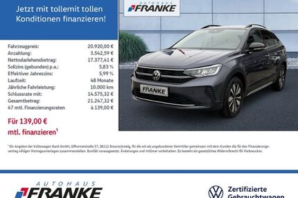 VW Taigo Gebrauchtwagen