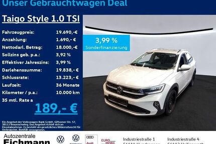 VW Taigo Gebrauchtwagen