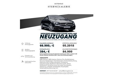 Mercedes-Benz S 560 Gebrauchtwagen