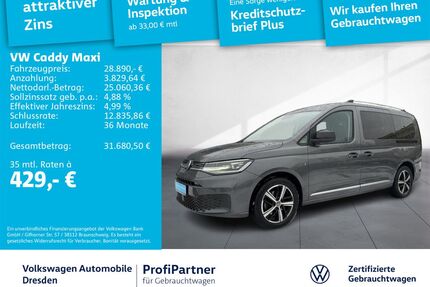 VW Caddy Maxi Gebrauchtwagen