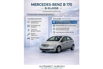 Mercedes-Benz B 170 Gebrauchtwagen