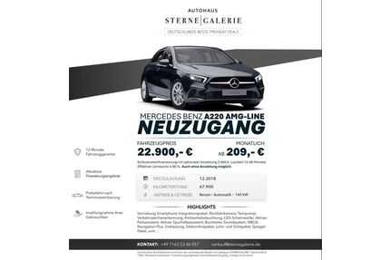Mercedes-Benz A 220 Gebrauchtwagen