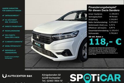 Dacia Sandero Gebrauchtwagen