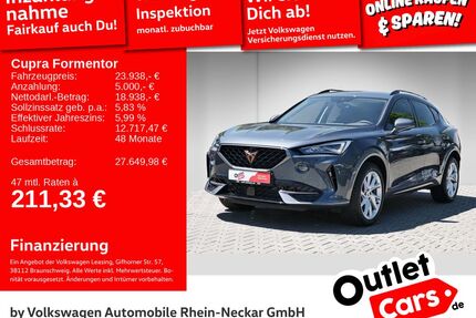 Cupra Formentor Gebrauchtwagen