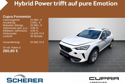 Cupra Formentor Gebrauchtwagen