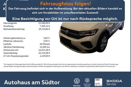 VW T-Cross Gebrauchtwagen