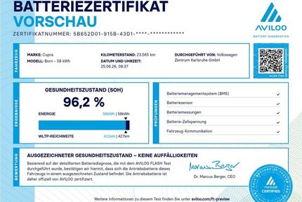 Cupra Born Gebrauchtwagen