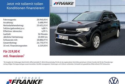 VW T-Cross Gebrauchtwagen