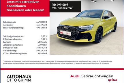 Audi RS3 Gebrauchtwagen