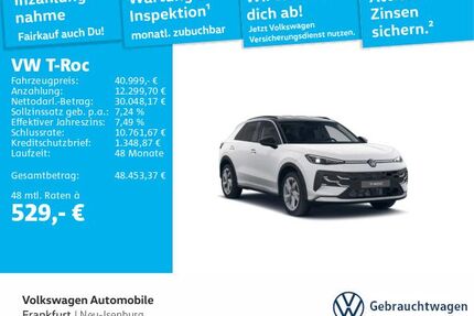 VW T-Roc Gebrauchtwagen