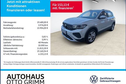 VW T-Cross Gebrauchtwagen
