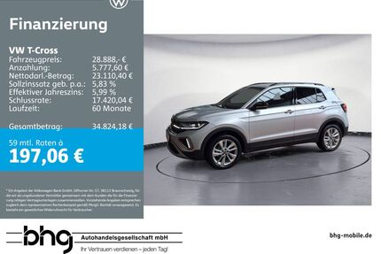 VW T-Cross Gebrauchtwagen