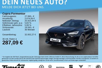 Cupra Formentor Gebrauchtwagen