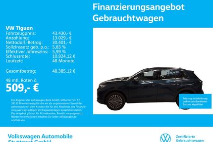 VW Tiguan Gebrauchtwagen