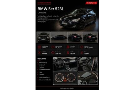 BMW 523 Gebrauchtwagen