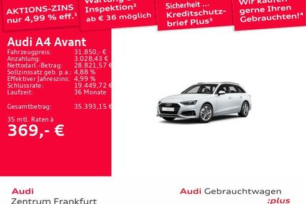 Audi A4 Gebrauchtwagen