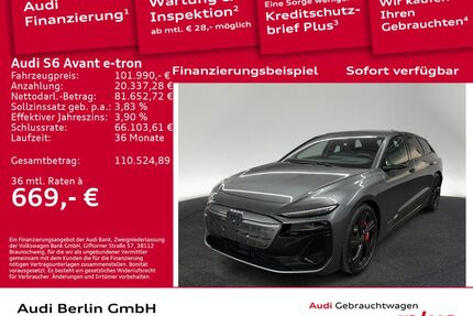 Audi S6 e-tron Gebrauchtwagen