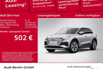 Audi Q4 e-tron Gebrauchtwagen